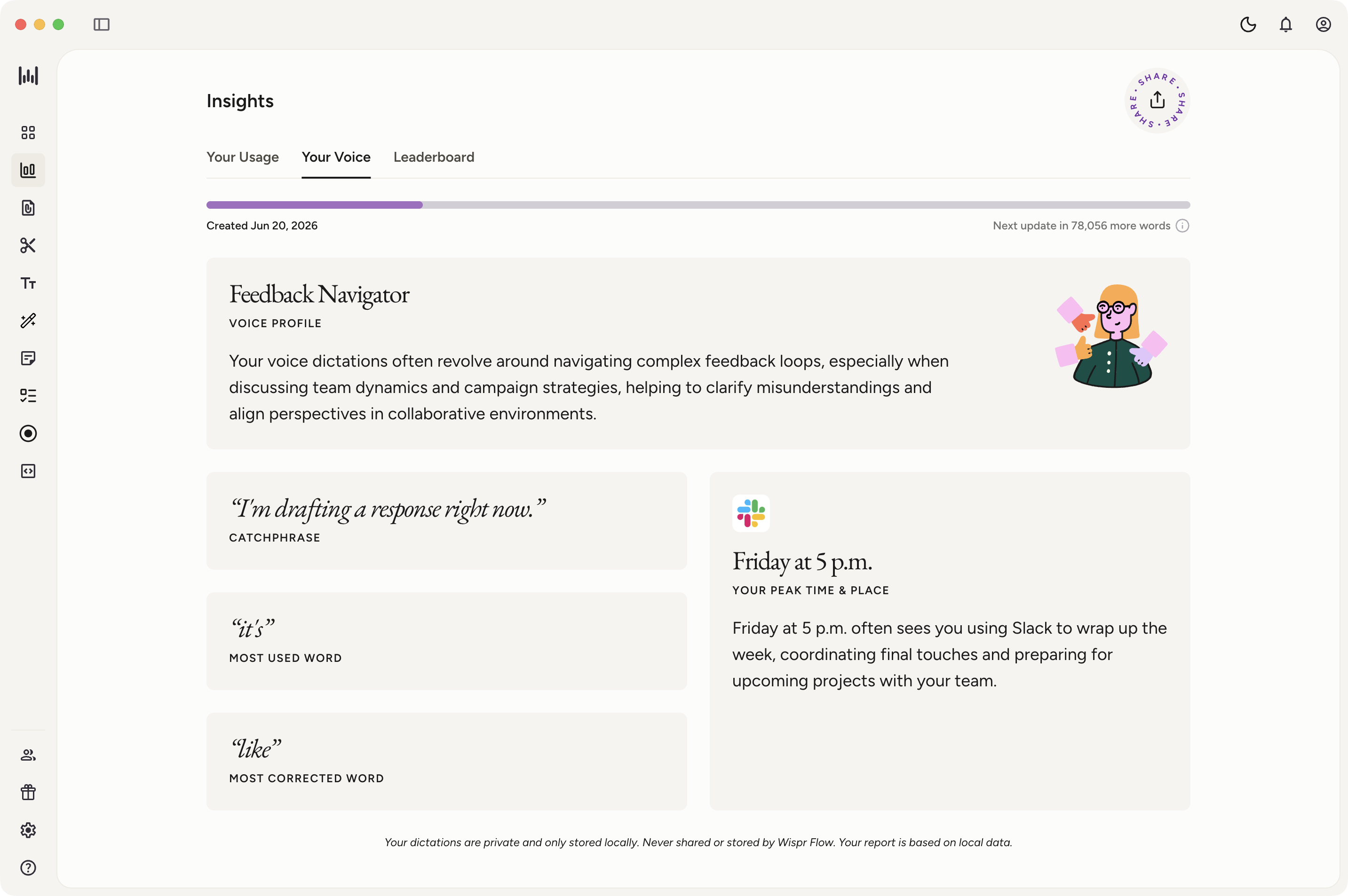 Wispr Flow Ad - Job Page promoted banner